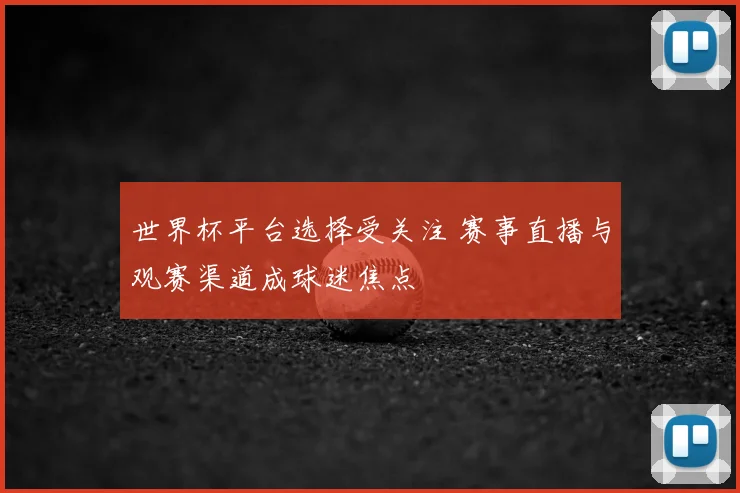 世界杯平台选择受关注 赛事直播与观赛渠道成球迷焦点